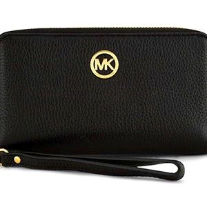 Michael Kors “Fulton” LG FLAT MF PHONE CASE (real leather)